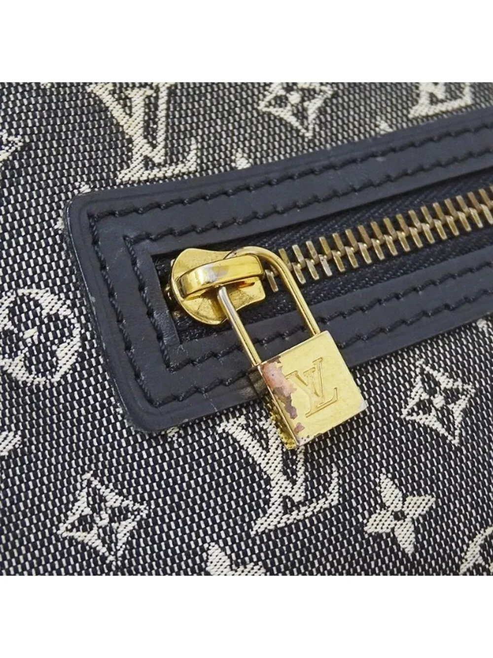 Louis Vuitton Bag Monogram Mini Handbag Lucille PM Noir Black